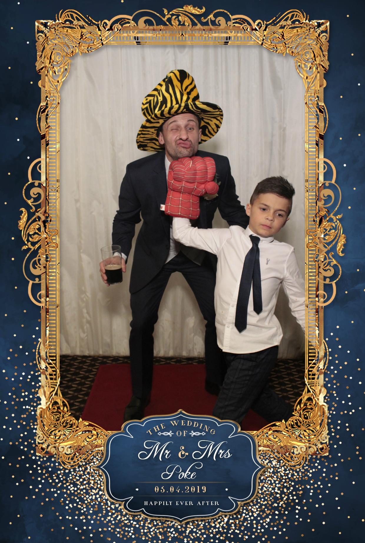 Mr & Mrs Poke | View more photos from the event at gallery.myphotoboothexperience.co.uk/u/MyPhotoBoothExperienceLtd/Mr-Mrs-Poke
